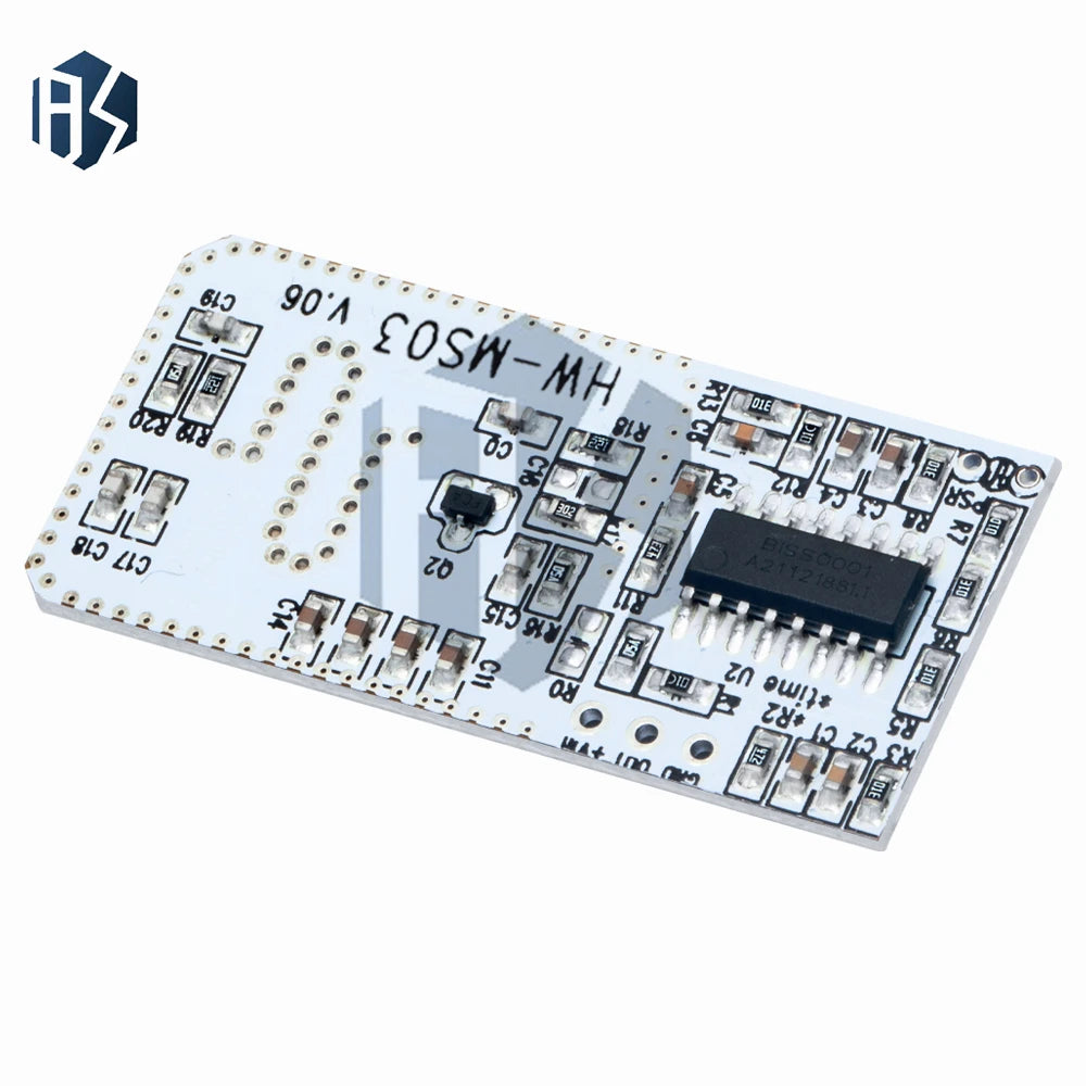 HW-MS03 2.4-5.8GHz Microwave Doppler Radar Motion Sensor - High-Precision Presence Detection Module for Arduino