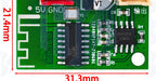 1PC Digital Lossless Music Amplifier: 5V 5W Mono Class D Bluetooth Preassembled Module Board