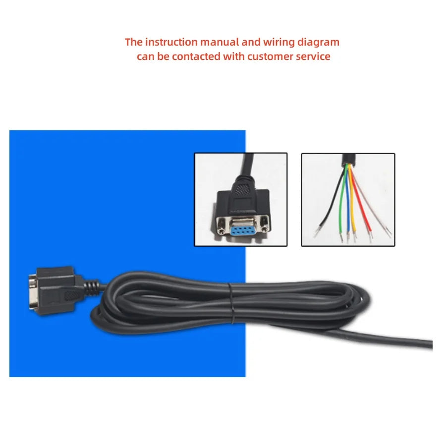 WITH Brake Nema 23  57 Hybrid Closed Loop 2-Phase  Servo Motor with Driver 57HSE2.2N+HBS57 Stepper Motor for  CNC Spindle Motor