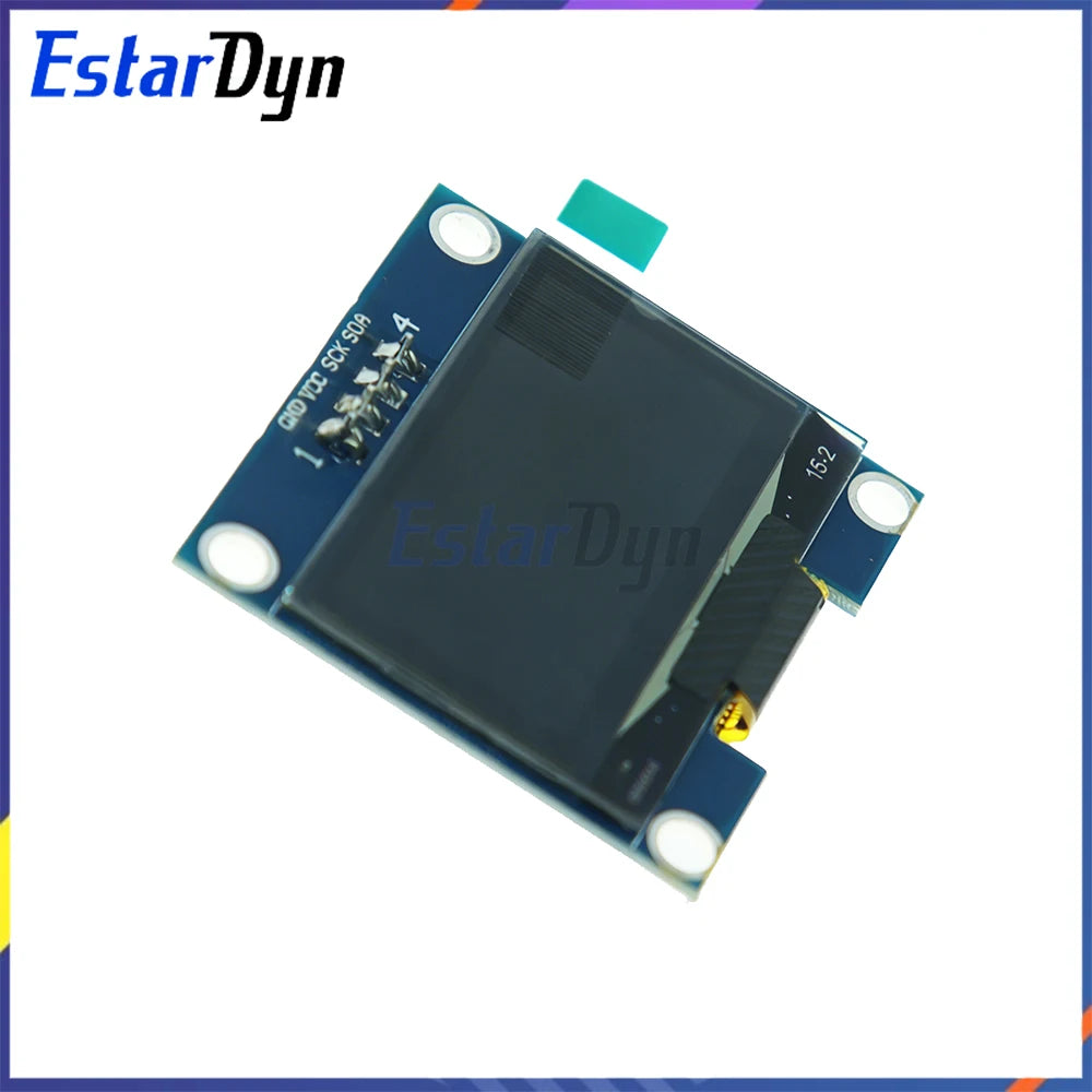 1.3 inch OLED RoHS Module 2.54mm Connecting Terminals SPI/IIC I2C Communicate White/Blue Color 128X64 1.3" OLED