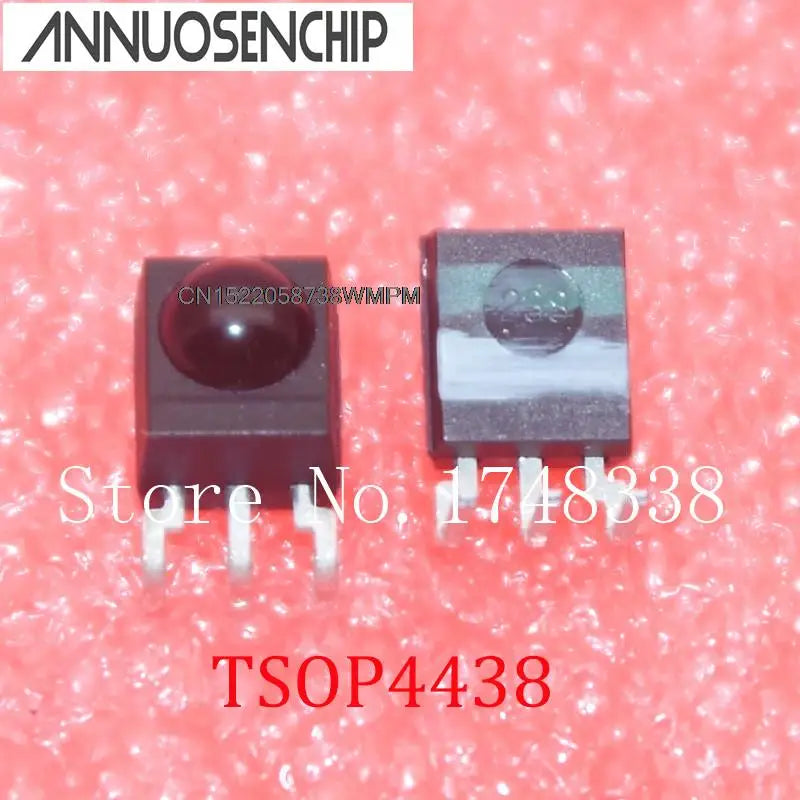 Receiver Module 50PCS New and Original TSOP 4438 V4438 38 kHz IR DIP-3 TSOP4438