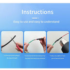 1M/5M 4:1 Black Heat Shrink Tube With Glue Thermoretractile Heat Shrinkable Tubing Dual Wall 4 6 8 12 16 18 20 24 32 36 40 52 72