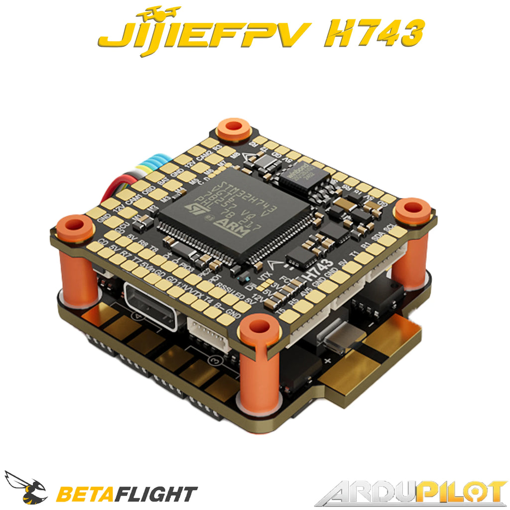 JIJIEFPV H743 Flight Controller H7 FC H743 Stack 8S 55A 60A 70A 4in1 ESC For 5inch DJI RC FPV Freestyle Drone DIY Parts