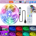 Tuya WiFi LED Strip Lights Smart Life USB 5050 RGB Lamp Tape TV PC Backlight Room Light Flexible Diode Work With Alexa Google