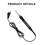 JCD 908U Soldering Iron Kit LCD Display 80W Intelligent Switch Adjustable Temperature Portable Soldering Iron 220V/110V Welding