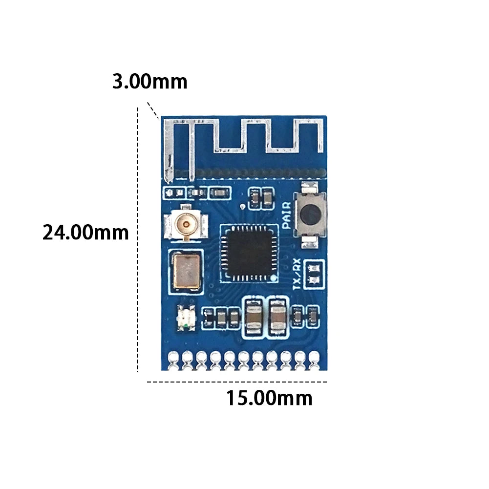 KCX_EMITER Bluetooth-Compatible 5.3 Module 3.5-5V Audio Transmitter Module Earphone Board Wireless Speaker