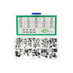 145PCS/400PCS capacitor kit Aluminum Electrolytic SMD  condensadores electrolíticos 1uF~1000uF 6.3V-50V 10/24Value with box kit