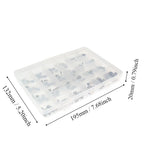 60pcs/240pcs Micro USB Connector Kit 12/24 Models USB Port/Tail Plug for MP3/4/5 DIY SMD DIP Socket Set USB Connectors Set