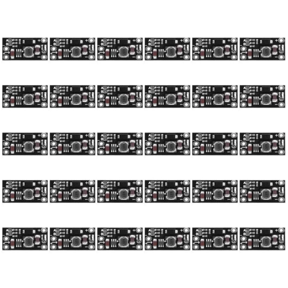 40-3PCS Mini DC-DC Boost Step Up Converter 3/3.2/3.3/3.7/5/9V to 12V Voltage Regulator PCB Board Module Lithium Battery Boost