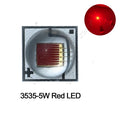 2-5pcs 3W 5W LED 3535 Ceramic SMD XPG2 High Power Chip 3-3.6V Royal Blue 450nm Green 520nm Red 620nm2-2.4V 1500mA For Flashlight