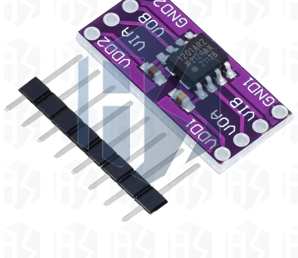 1~10PCS Magnetic Isolator Board Module Replace Optocouplers CJMCU-1201 ADUM1201 Isolator ADUM1201ARZ SOIC SPI Interface