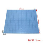 6.0W/mK Thermal Pad 100*100 For GPU CPU Heatsink Cooling Conductive Silicone Pad PC Fan Heat Sink High Quality Thermal Pads