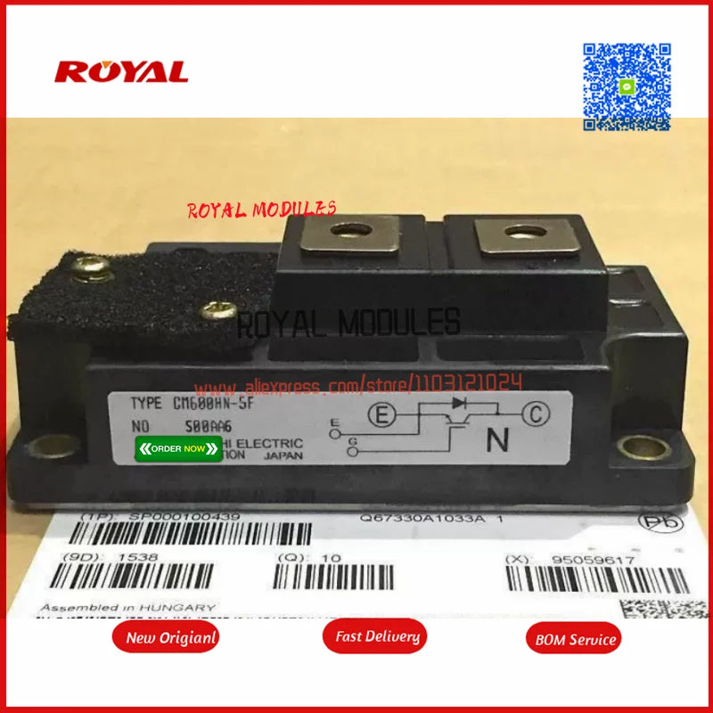 New IGBT  Module CM600HA-5F CM600HN-5F CM600HA-12H CM600HU-12F