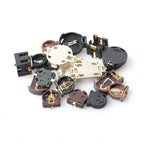 5/10Pcs Button Battery Socket Holder Case CR1220 CR1225 CR2025 CR2032 Coin Cell Battery Storage Organizer Box