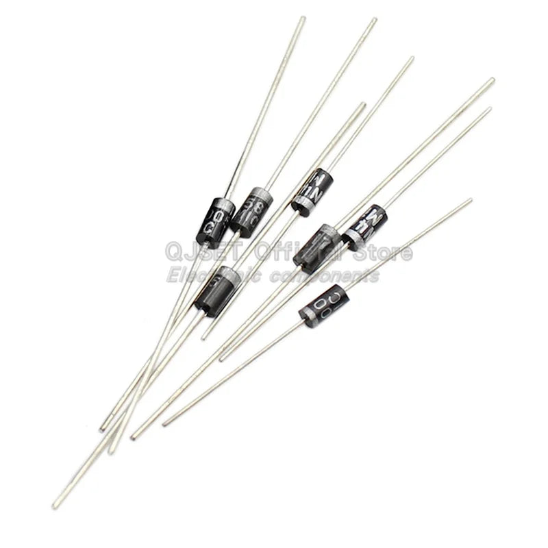 20pcs DIP Rectifier Diodes IN4007 IN4001 IN4002 IN4004 IN4005 1A 1200V 50V 100V 400V 600V DO-41 1N4007 1N4001 1N4002 1N4004 4005