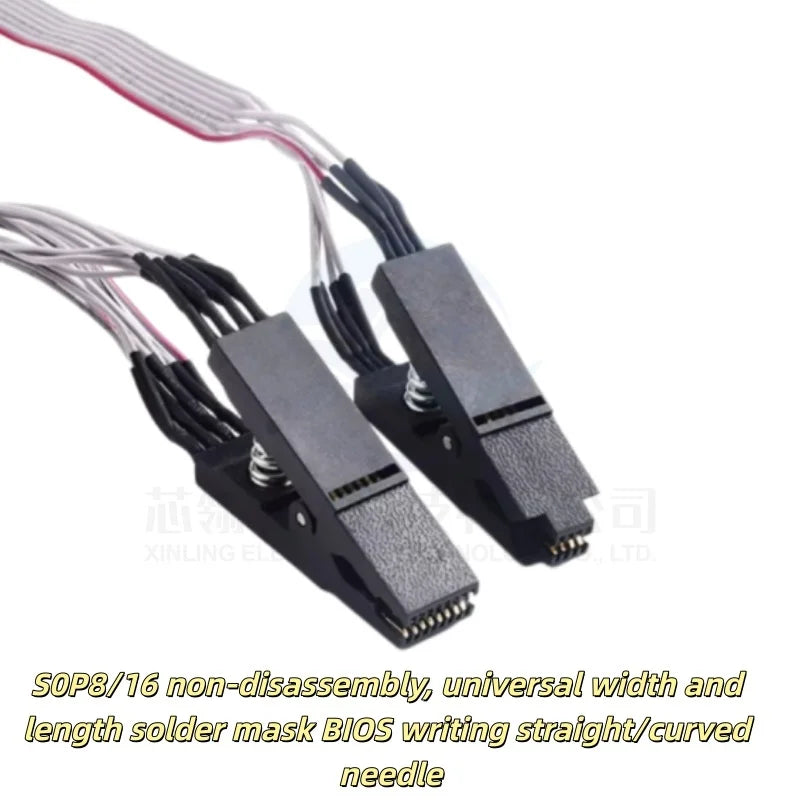 CH341A/B Programmer Adapter+SOP8 Clip+SOIC8 Adapter with Cable+1.8V Adapter CH341A EEPROM Flash BIOS USB Programmer ZIF Adapter