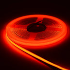 3mm/5mm Thin Color COB LED Strip Light DC 12V 24V Flexible LED Tape for DIY Lamp 3000K Red Ice Blue Pink Orange Amber Dimmable