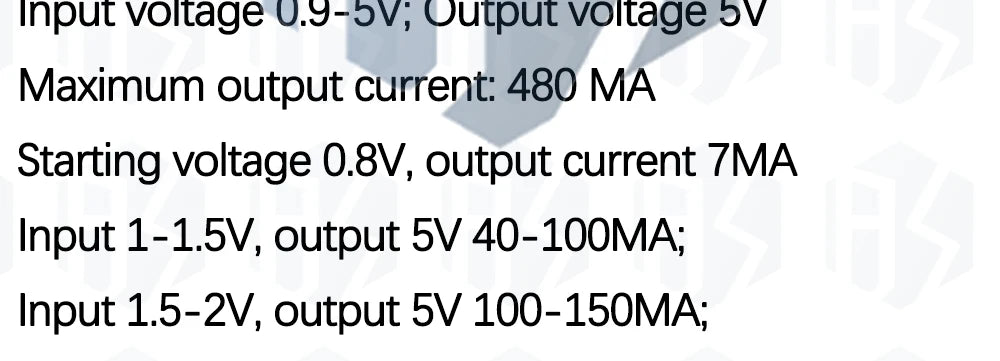 1~10PCS Efficiency 0.9-5V to 5V DC-DC Step-Up Power Module Voltage Boost Converter Board-Ideal for 1.5V-4.2V Inputs to 5V Output