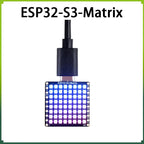 ESP32 S3 Matrix ESP32 S3 Development Board RGB LED Matrix 2.4GHz WiFi Bluetooth Gyroscope Attitude Sensor QMI8658C