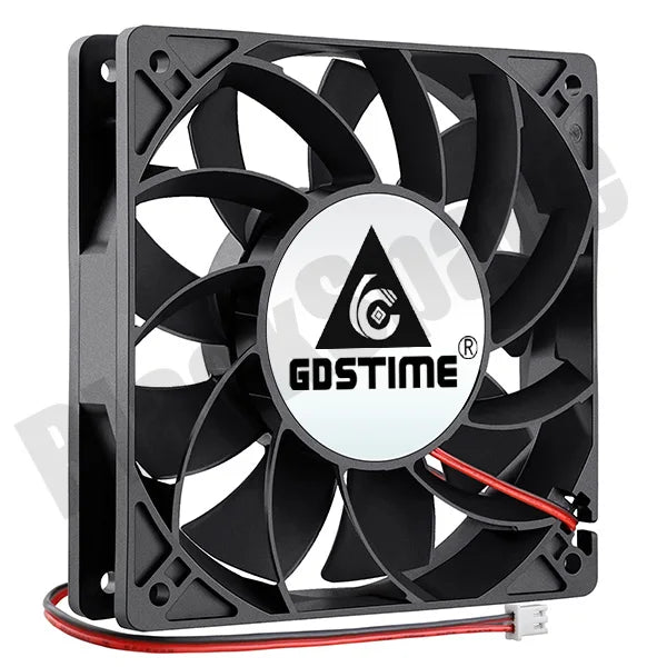 Gdstime 120mm USB PC Fan 5V 12V 24V 48V 12cm DC Brushless Cooling Fan 12025 2PIN 3PIN 4PIN Ball Computer Case Fan Waterproof Fan