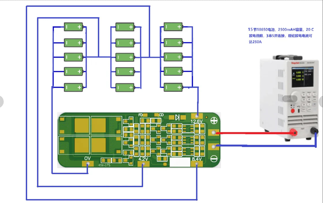 Smart BMS 3S 20A 12V 18650 Li-ion Lithium Battery Charger Protection Balance Board With Balancers Equalizer