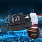 Reliable 12V 40A Car Automotive Relay 4 Pin SPST Contact Type Suitable For Strobe Lights Fog Lights Car Alarms And More