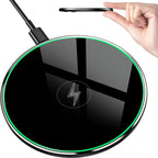 30W Wireless Charger for IPhone17 16 15 14 13 12 X XR XS Max 8 for Samsung S24 S23 S22 S10 S20 Note10 20 Xiaomi Huawei Phone