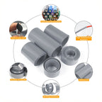 1/5m PVC Heat Shrink Tube Width 50mm ~ 450mm Grey 18650 Lipo Battery Pack Insulated Cable Sleeve Protection Battery Film Wrap
