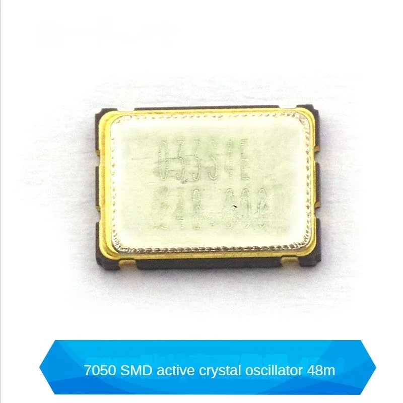 7050 SMD Active Crystal Oscillator SMD Active Clock Oscillator 5x7mm 4-pin 25M 25MHz 4M 6M/8/12/24/25/27/30/32/40/48/50/100M