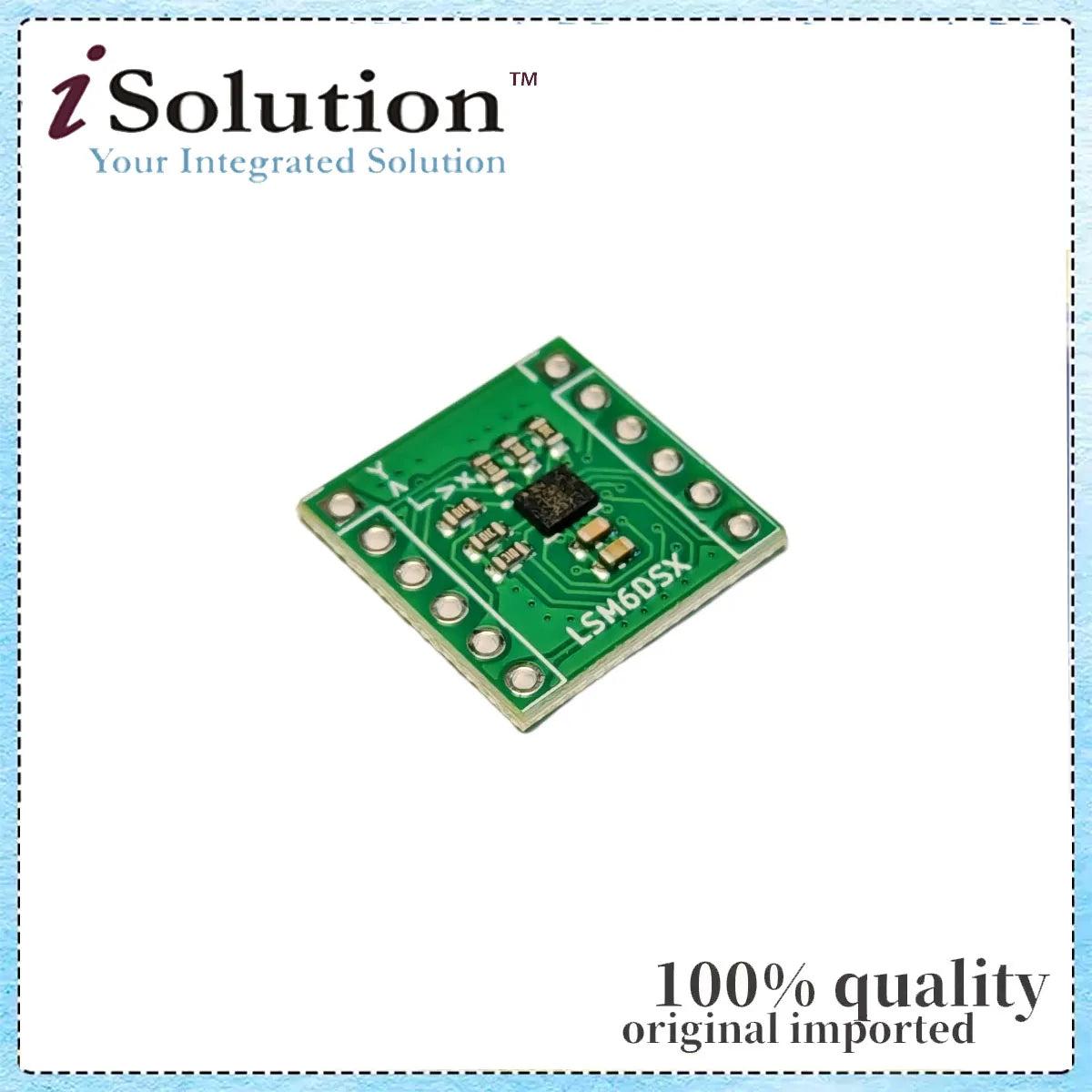 LSM6DSO Accelerometer Gyroscope Sensor Module 6-Axis Inertial Measurement Unit Tilt Angle Detector I2C SPI Communication