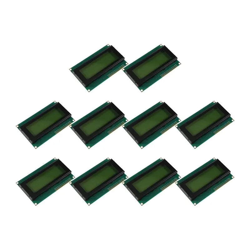 Optimal LCD2004 2004 LCD Module 2004 20X4 Character Display 10PCS IIC I2C Interface For Arduino Raspberry Pi Green Screen