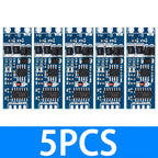 TTL-RS485 Bidirectional Converter Module: Serial UART Level Shifter with Auto-Flow Control – 3.3V/5V Power Supply