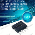 10PCS EG1190 EG2103 EG2104 EG2104S EG2104M EG2106 EG2808 EG2131 EG3001 EG3002 EG3013 EG3014 2104S M 2808 2106 2131 SMD SOP8