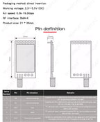 E32-433T20D-V2.0 LoRa SX1278 SX1276 433MHz Module Transmitter Receiver 8000m  UART Long Range 433 MHz 1W Wireless rf Transceiver