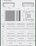CPU Intel N3700 mini host 6W low power consumption X86-P1 soft routing quad core quad thread