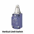 Limit Switch CNTD CWLD2 Roller Plunger Actuator IP66 10A 250VAC 1NO1NC Aluminum Housing Vertical Travel Switch for Machinery Ind