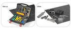 ZoeRax Network Tool Kit，RJ45 Crimp Tool kit Pass Through Crimper RJ45 Crimping Tool, Cable Tester, Punch Down Tool, Stripper