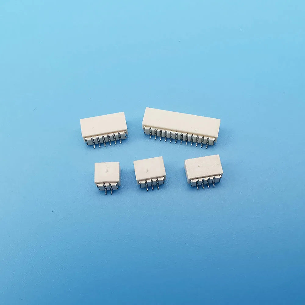 50Pcs JST SH1.0 Connector 2P 3P 4P 5P 6P 7P 8P 9P 10Pin SMT SMD Vertical /Horizontal Type Socket Housing SH 1.0mm