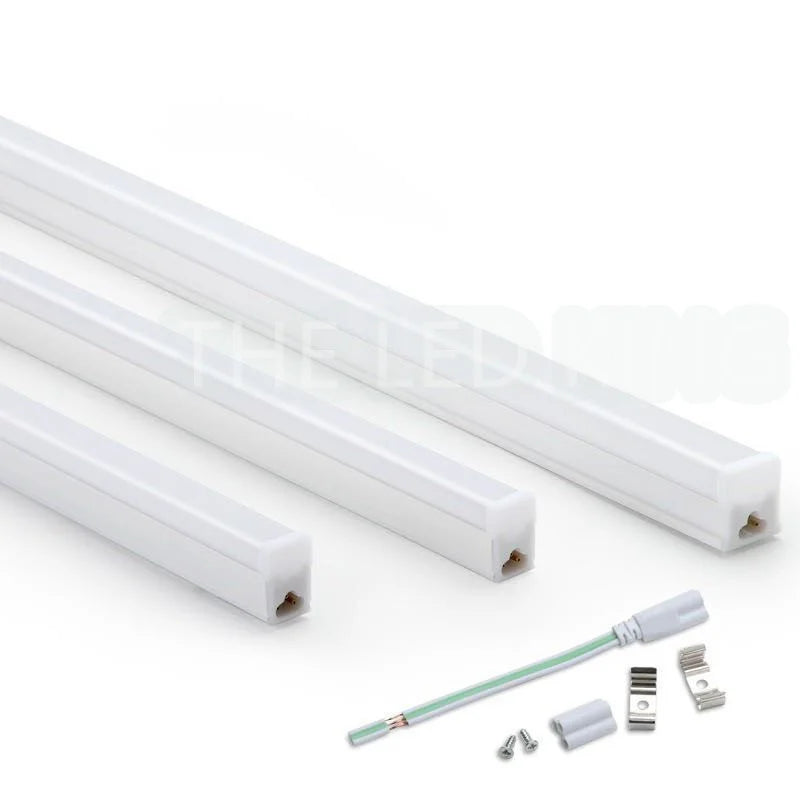 180 Degree Bright LED Tube T5 Light AC220v 230v 60cm 10w 30CM 6W LED T8 Integrated Driver Fluorescent Lamp Bulb Cold Warm White
