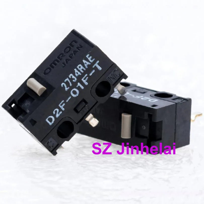 10pcs Authentic Original Omron Mouse Micro Switches D2F-01F F-3-7 01 01L 01FL 01FL3 01-D3 01L3 01F-T D2F