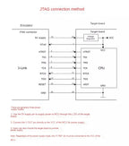 JLINK V8 V9 Simulator Downloader STM32 Singlechip  J-Link 1.8V-3.3V-5V Gold Sinking Process