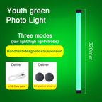 Colorful LED Night Lamps RGB Atmosphere Fill Light Rechargeable Bedroom Photography Lighting Room Decor Luz De Preenchimento New