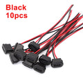 10PCS Type-C Female Chassis 2Pin Connector Waterproof Type-C Female Socket Fast Charging Port USB-C 2P Pigtail Cable DIY