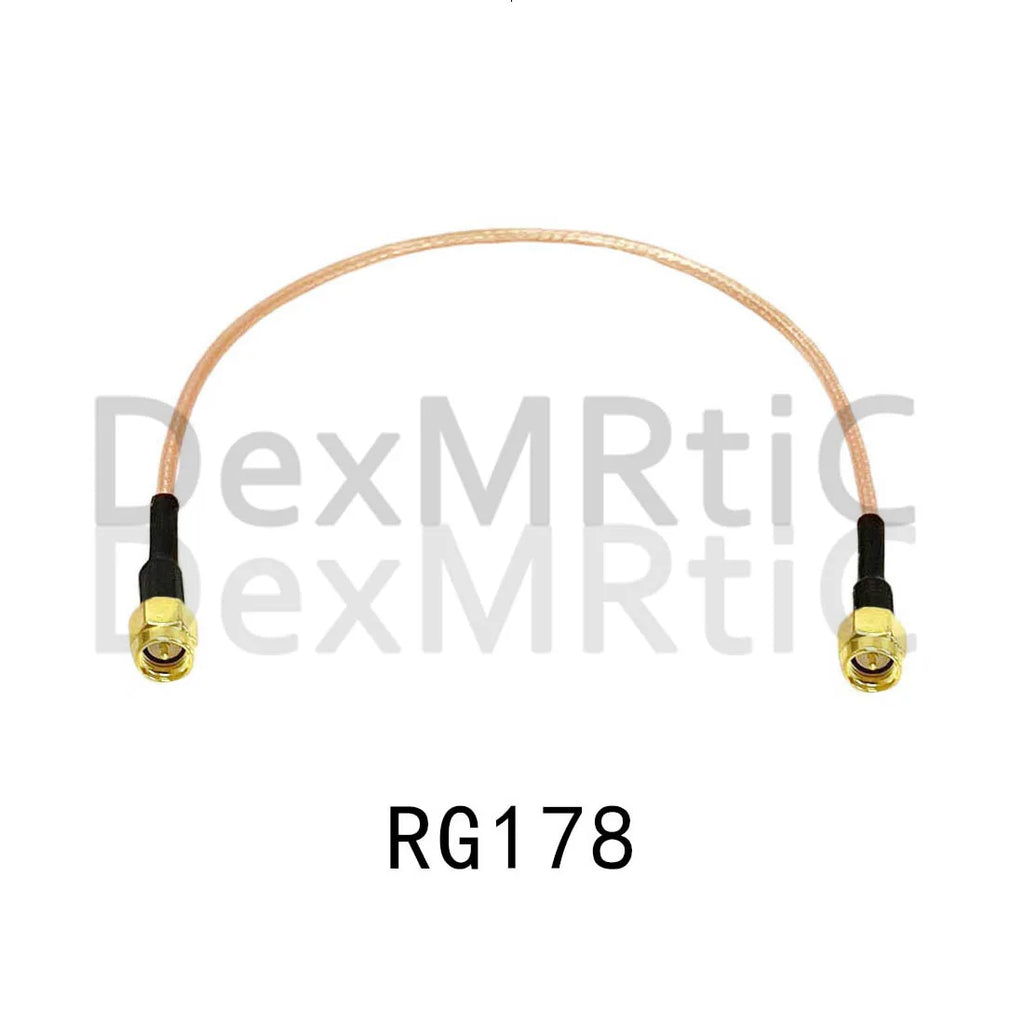 SMA Male to SMA Male Plug Jack RF Connector Pigtail Extension Cable RG174 RG178 RG316 RG58 RG142
