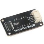 0.36 Inch 4 Digit 7 Segment LED Display TM1650 Driver Chip 3.3V 5V PH2.0 Interface Red Light for Arduino ESP32 Microbit Raspberr