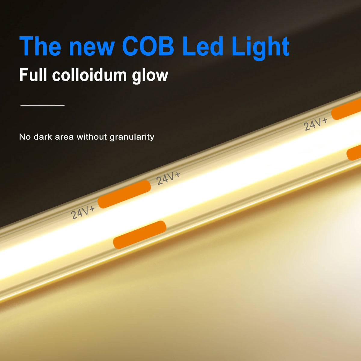 IP67 Waterproof 12/24V COB LED Strip Light 480LED/m Dimmable RA90 LED Lights High Density Flexible Ribbon Tape 3000K 4000K 6000K