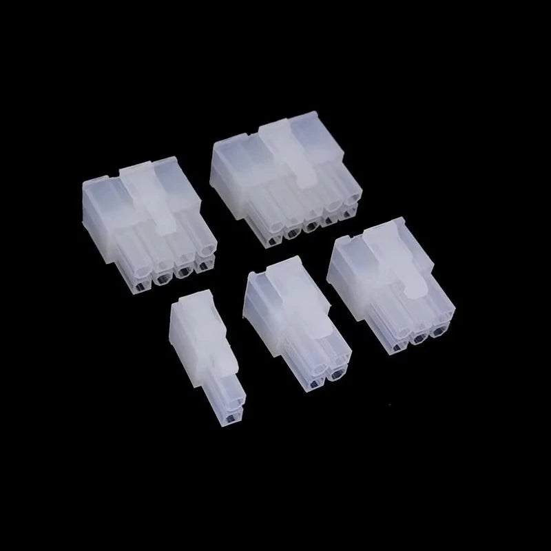 10Set MX4.2mm Pitch 5557/5558/5559/5569 0.165" Mini-Fit Dual Row 2*1-2*12P Female Receptacle Male Plug Pin Terminal Connector