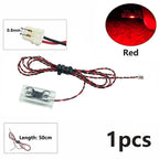 DIY 0.8mm Pin 1x1 1x2 1x4 Length 50cm SMD LED 2835  Remote Control Building Block Flash Lamp City Street Light Bricks