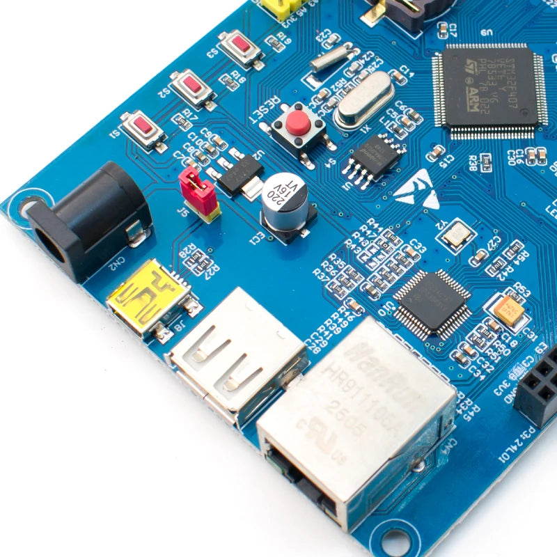 WAVGAT Industrial Control STM32F407VET6 Development Board RS485 Dual CAN Ethernet Networking STM32 Blue