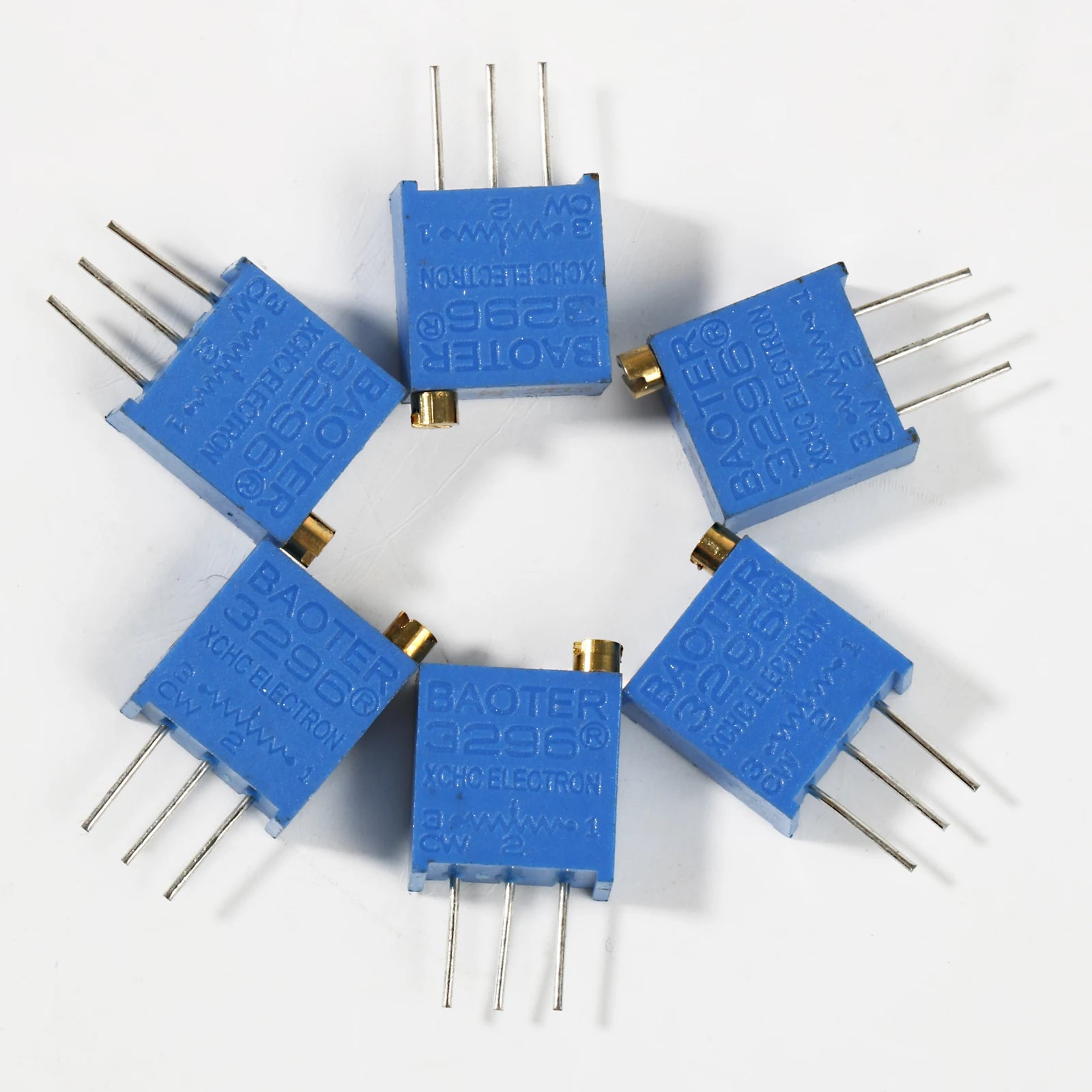 3296W Potentiometer Resistor Kit Precision Adjustable Variable  Resistance Trimmer Potentiometer 1K 10K 100K 1M 50R 100R